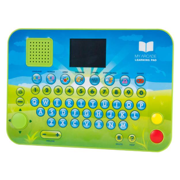 Picture of DreamGear DG-DGUN-2865 - My Arcade Learning Pad - Blue/Green