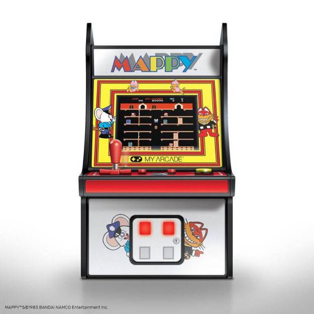 Picture of DreamGear DG-DGUNL-3224 - 6" COLLECTIBLE RETRO MAPPY MICRO PLAYER
