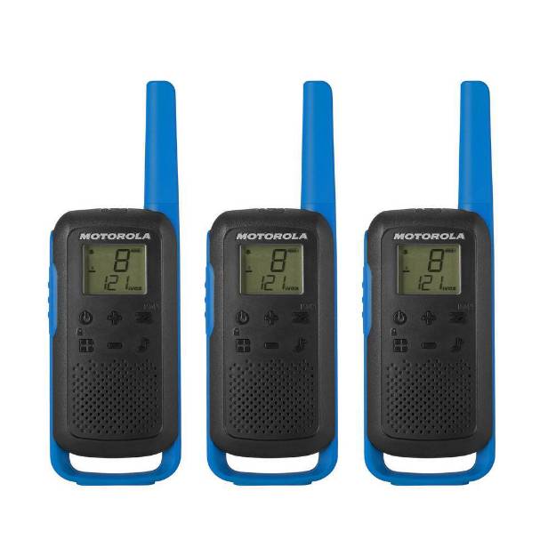 Picture of Motorola FRS T270TP - 3 Pack - Talkabout T270TP Black & Blue