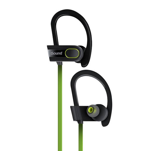 Picture of iSound DG-DGHP-5626 - SPORT TONE DYNAMIC BT EARBUDS GREEN/BLK