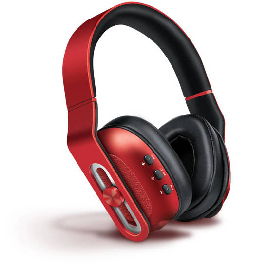 Picture of DreamGear DG-DGHP-5628 - BT-2700 RED ISound Bluetooth Headphones